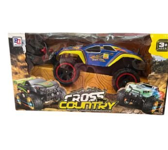 Voiture télécommandée Cross Country + télécommande