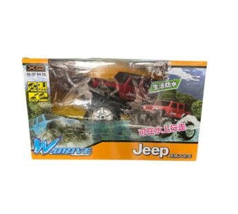 Voiture radiocommandée amphibie RC W-Drive Jeep Wrangler double entraînement